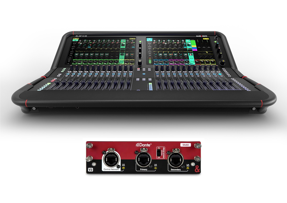 Allen&Heath Avantis DANTE64 bundle