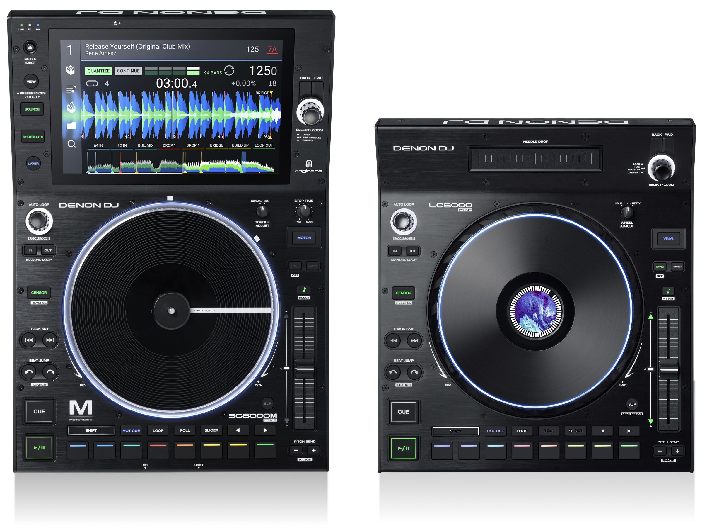 DENON DJ sada SC6000M + LC6000 Prime