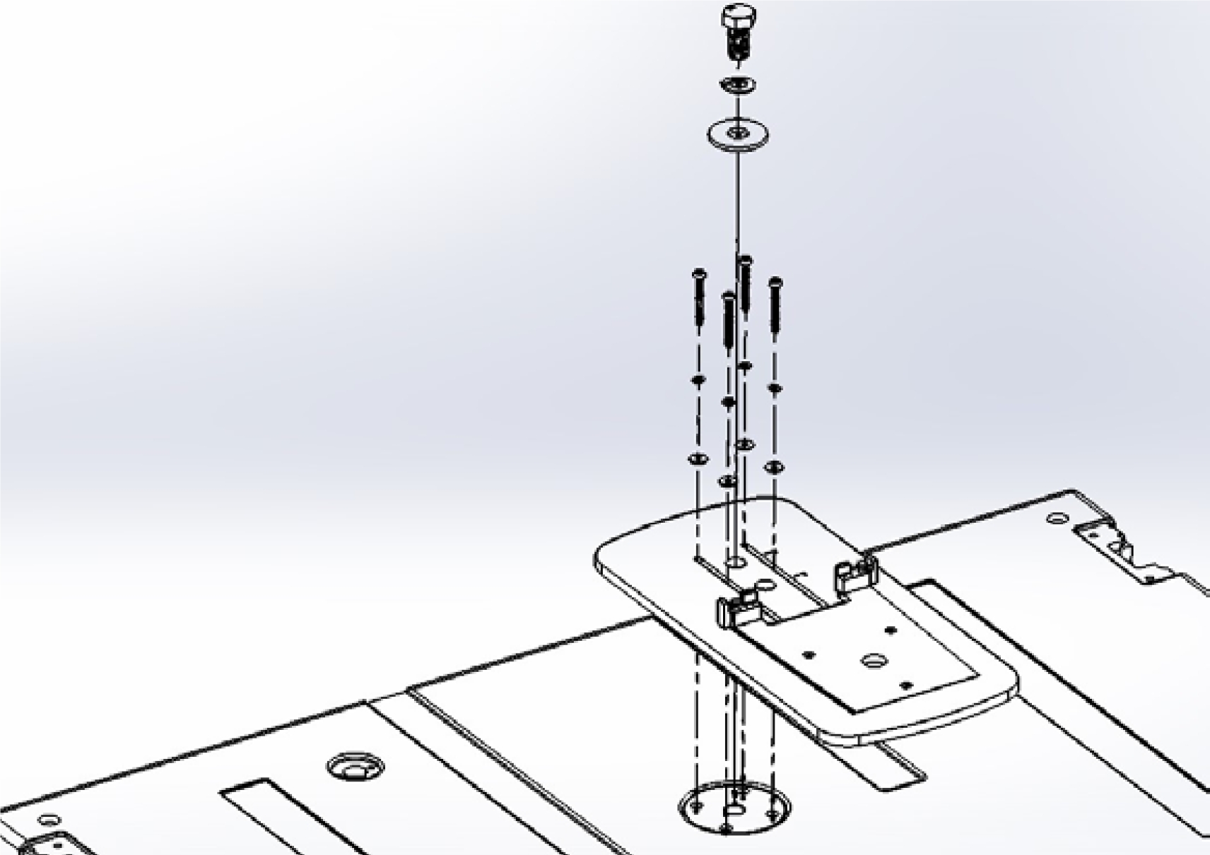 EAW AC6 SUBWOOFER STACK PLATE KIT