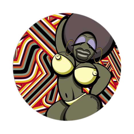 Glowtronics Slipmat Denon Bootylicious