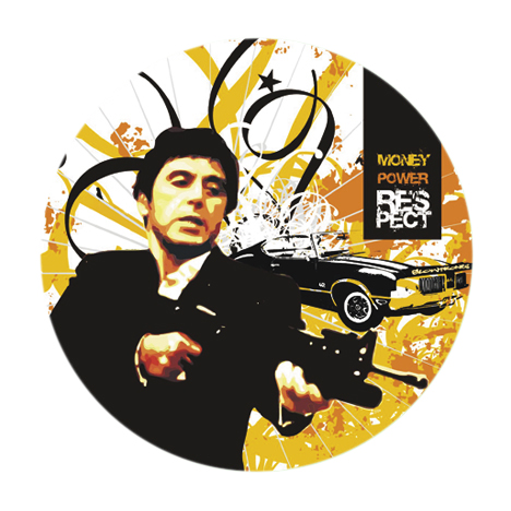 Glowtronics Slipmat Denon Respect