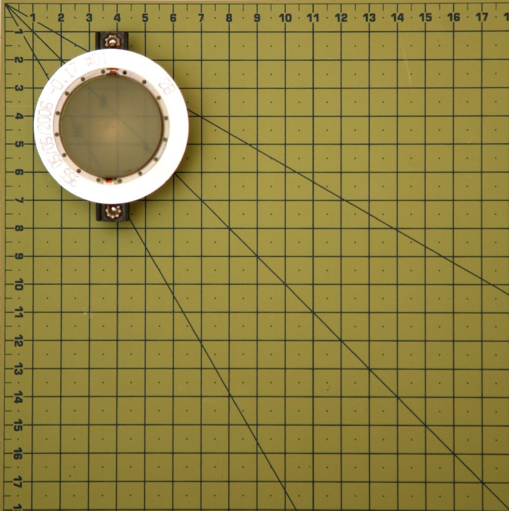 RCF ND1410-M membrana 8/ohm
