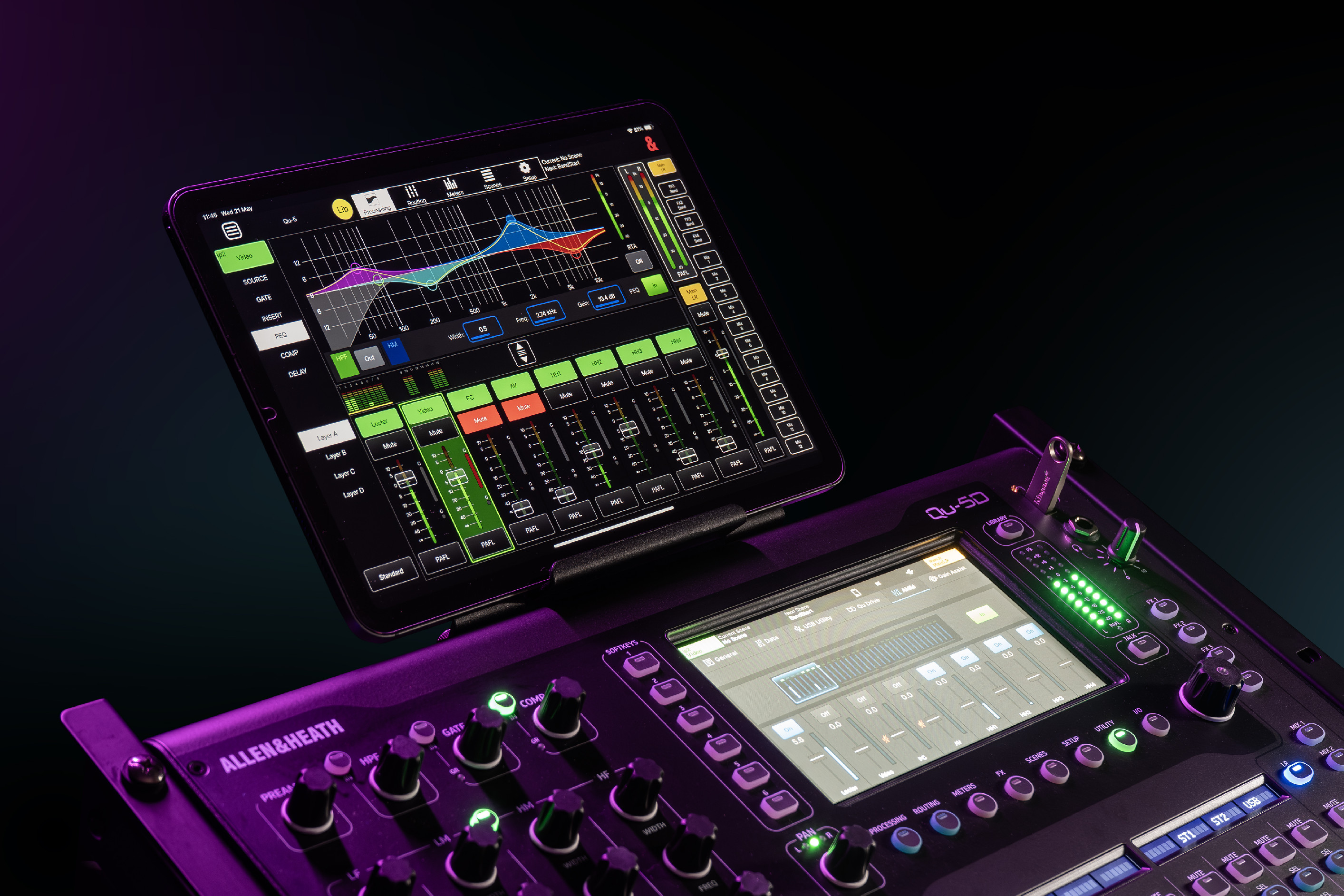 Allen&Heath QU-Bracket