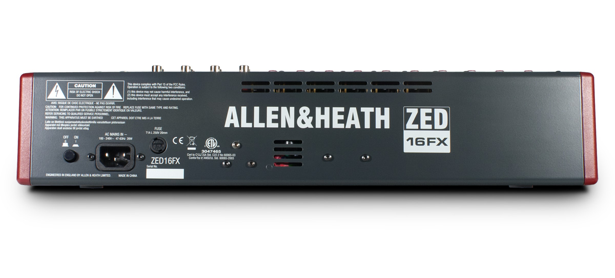 Allen&Heath ZED-16FX