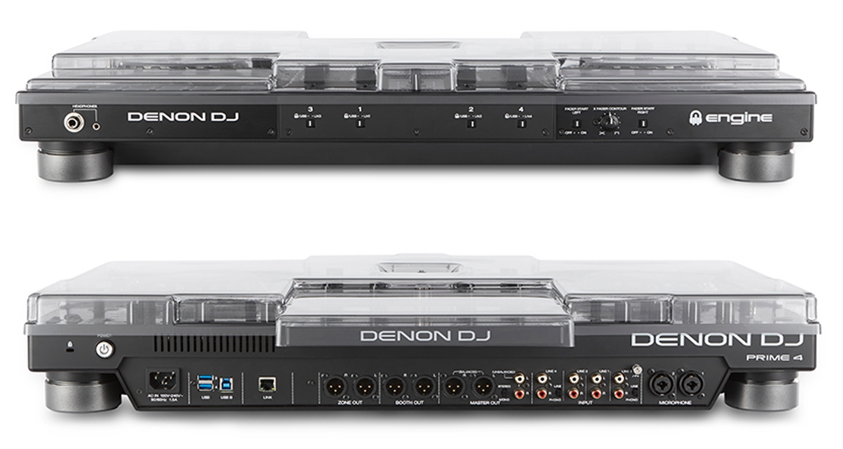 DECKSAVER Decksaver Denon Prime4 cover