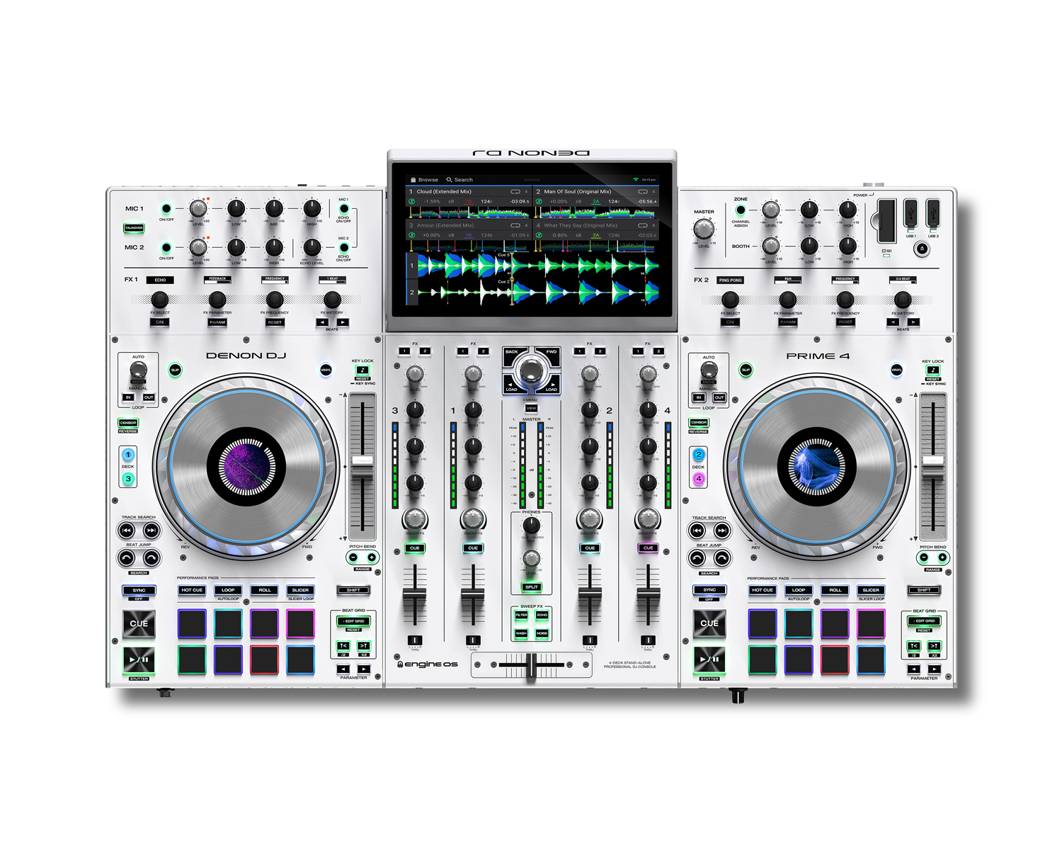 DENON DJ PRIME 4 WHITE