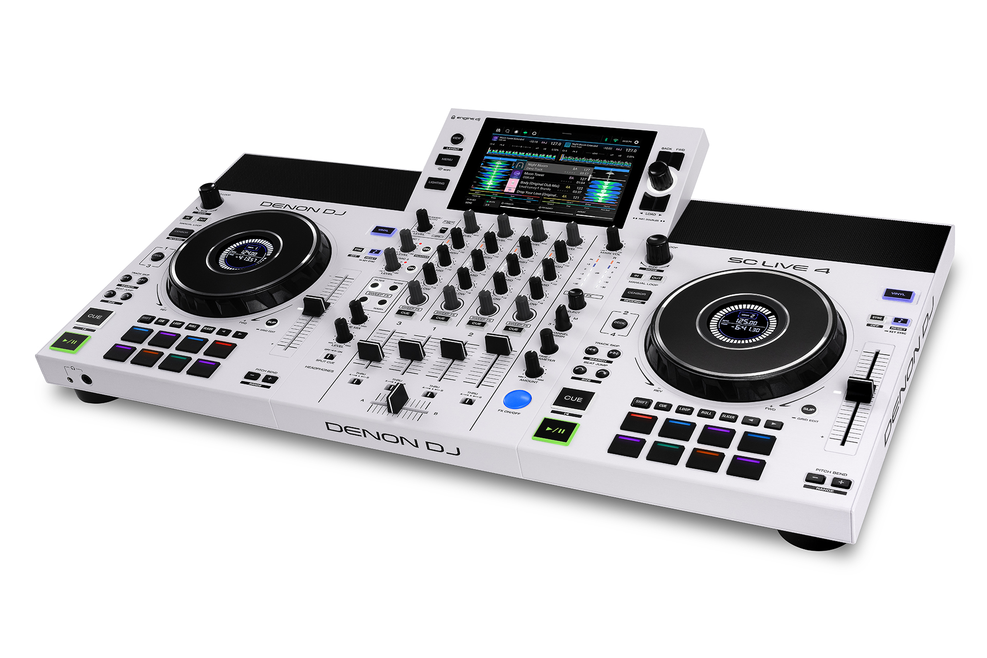 DENON DJ SC LIVE 4 WHITE