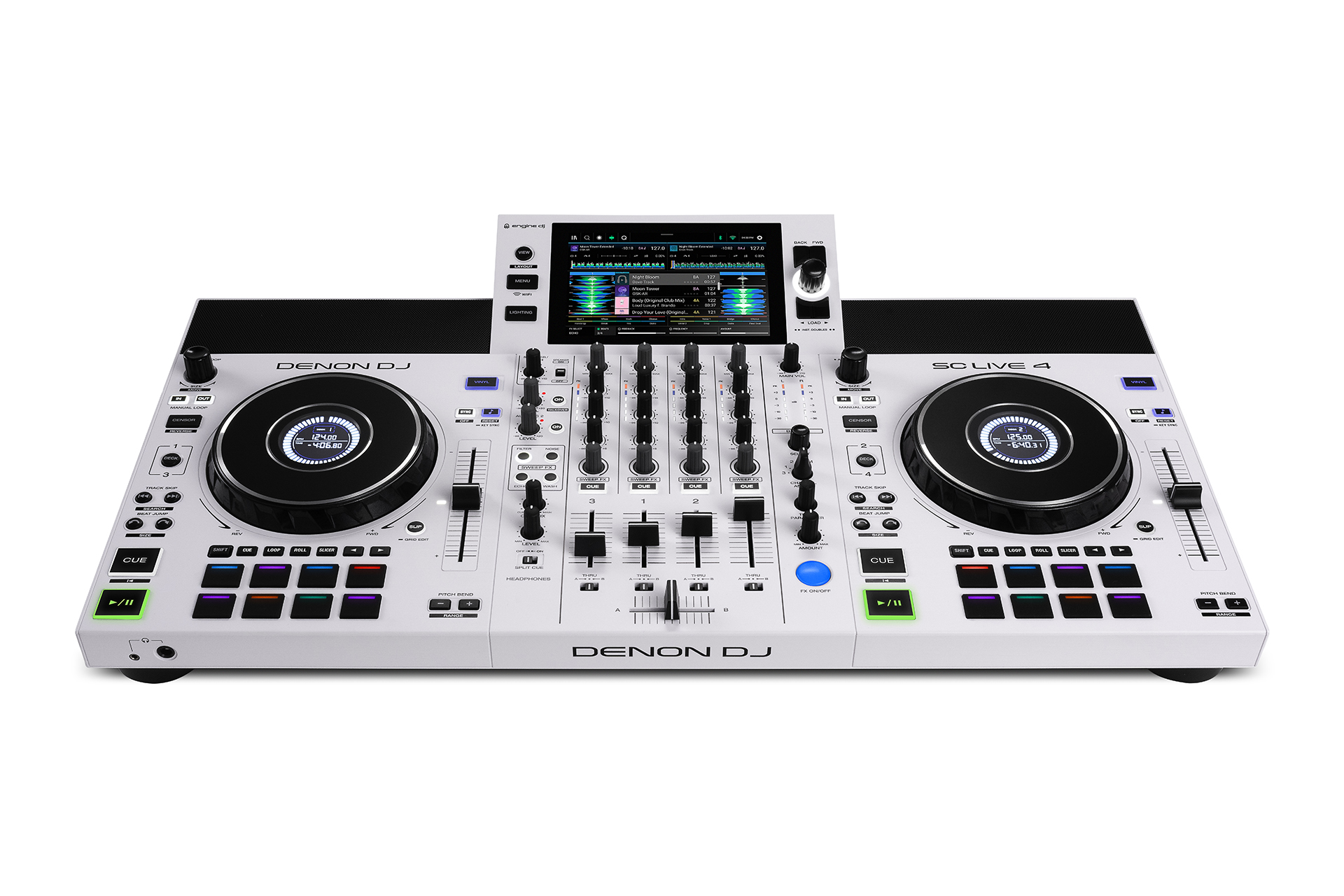 DENON DJ SC LIVE 4 WHITE