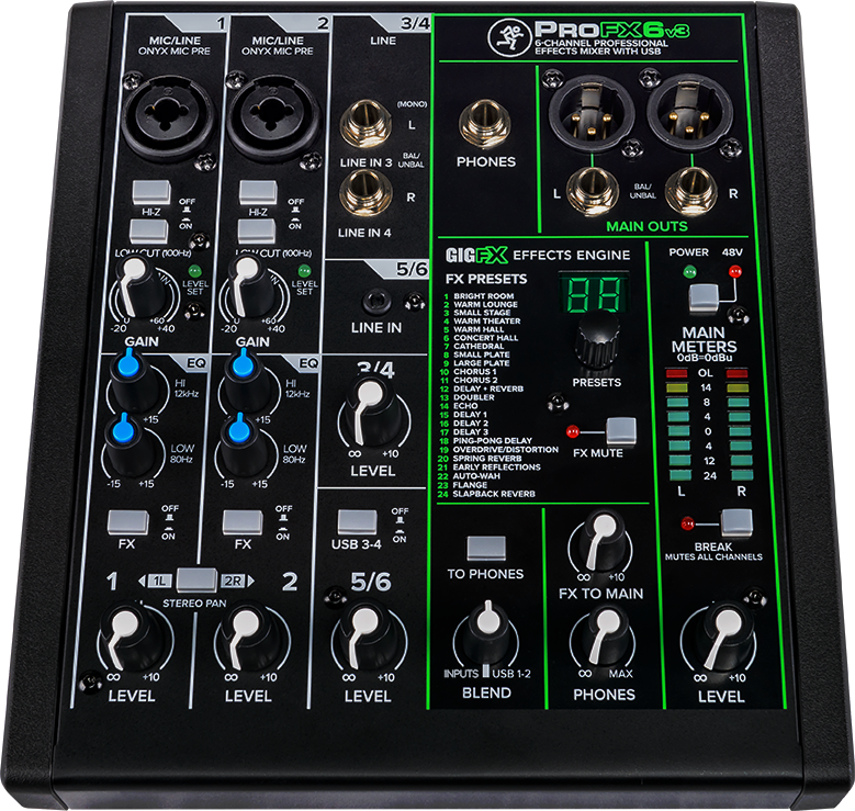 Mackie ProFX6v3