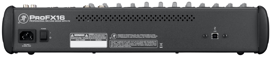 Mackie ProFX-16