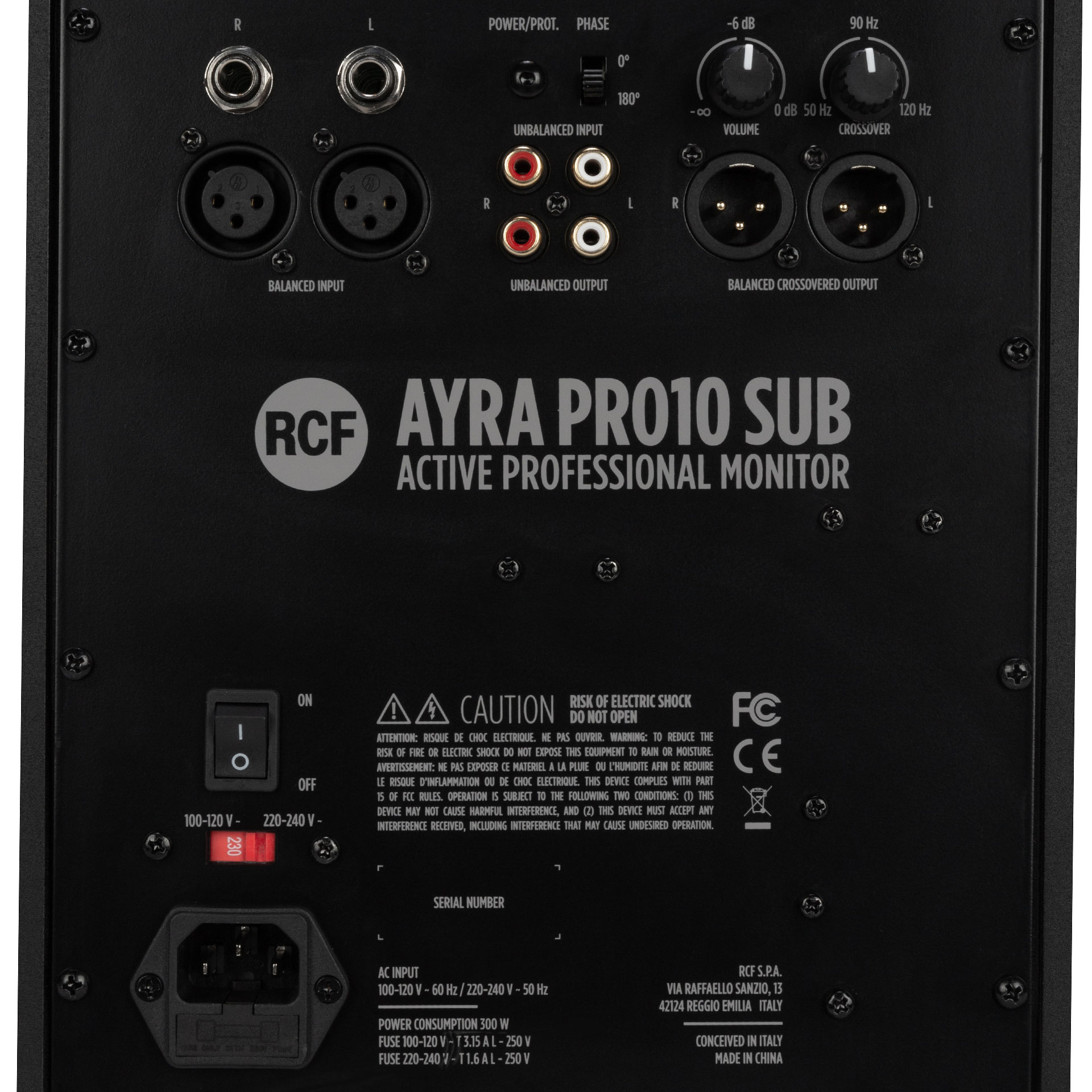 RCF AYRA PRO10 SUB